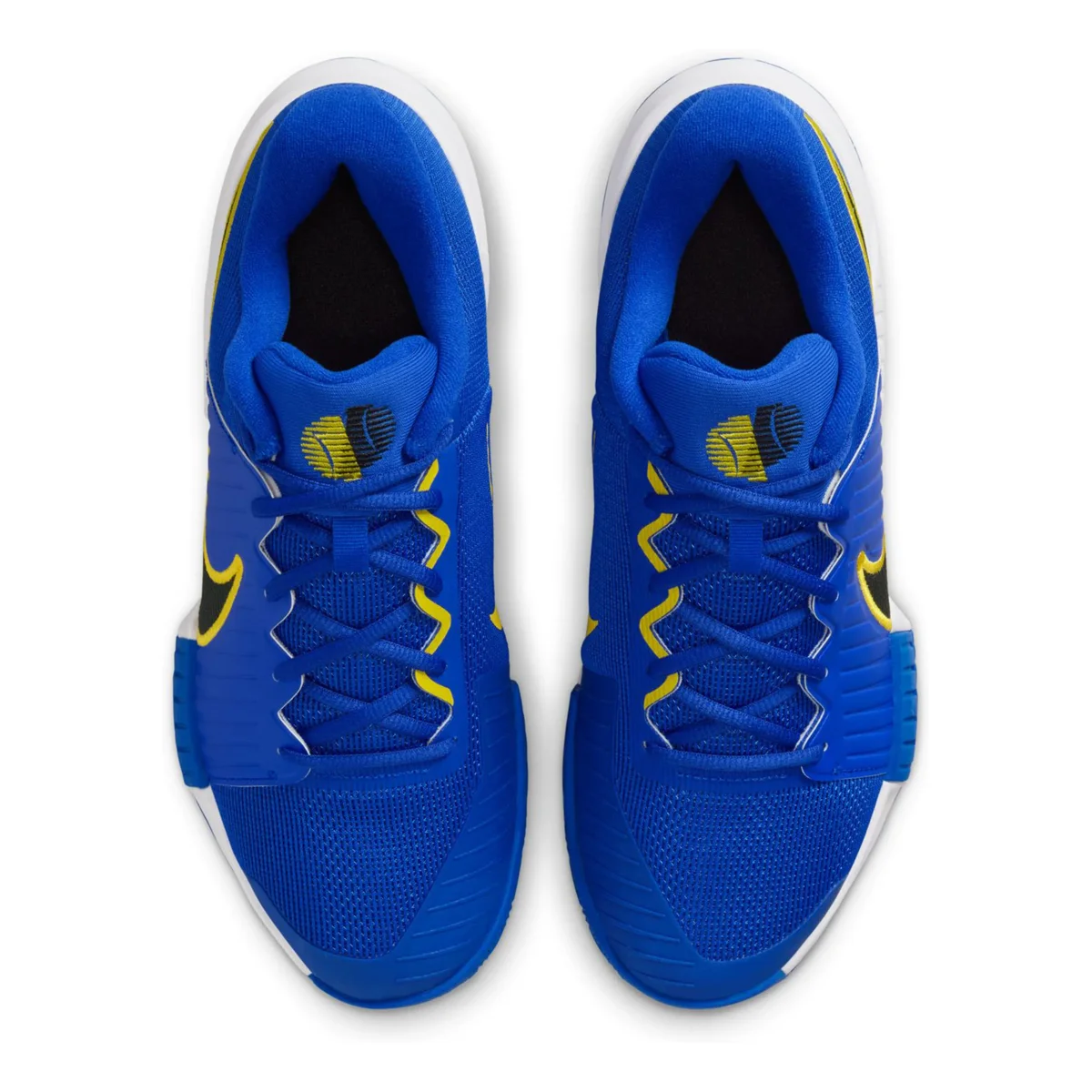 Zoom GP Challenge Pro Scarpa Per Terra Rossa Uomini-Blu,Giallo - immagine 4