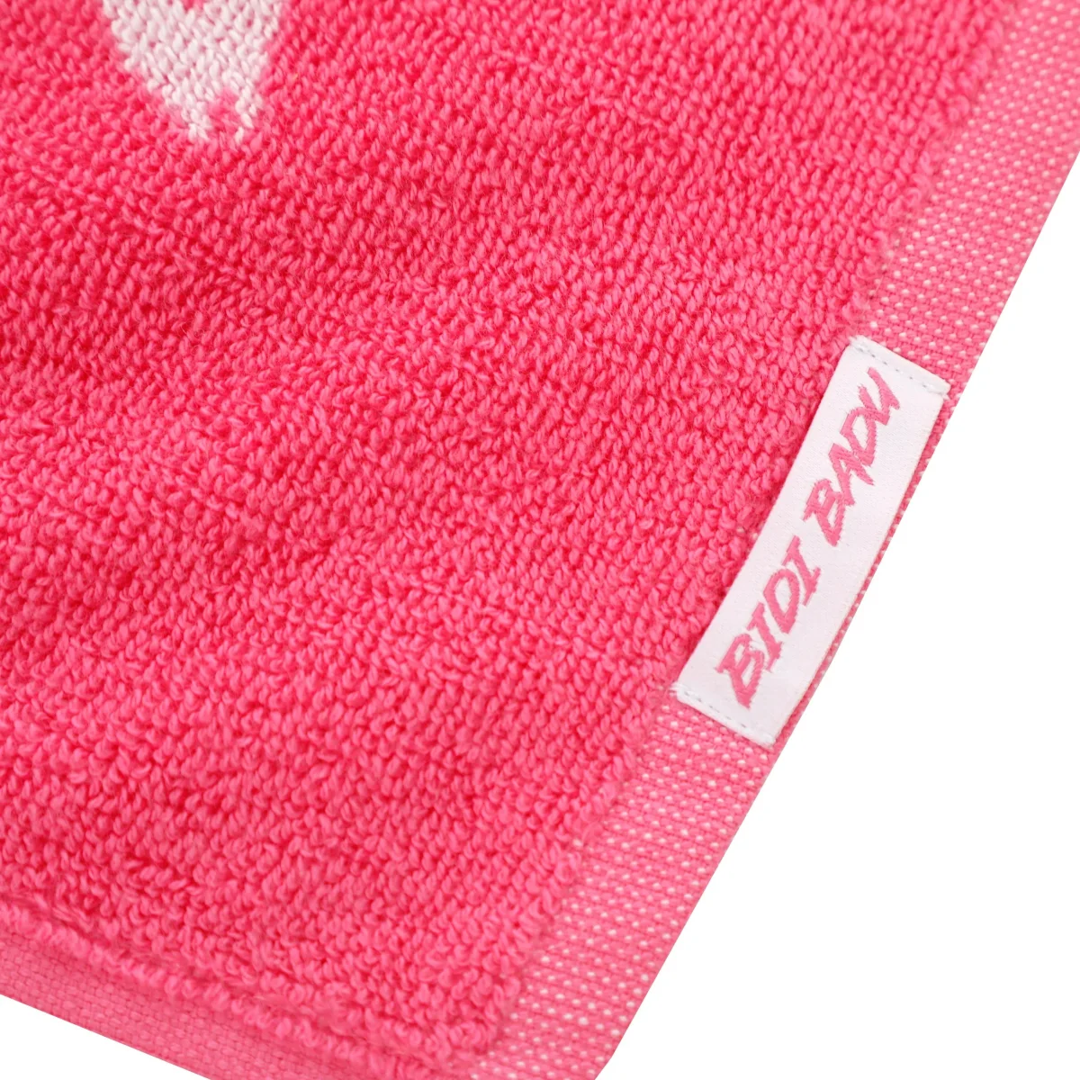 Asciugamano -rosa, bianco - immagine 6